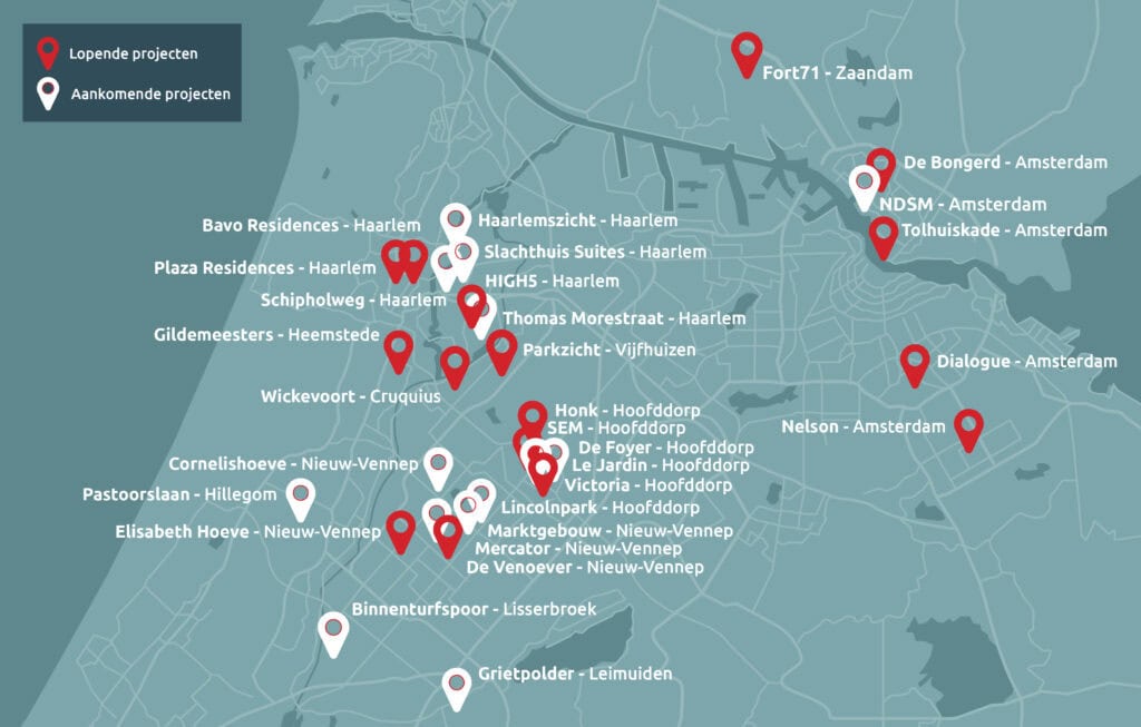 Nieuwbouw overzicht - Mooijekind Vleut Makelaars - april 2026