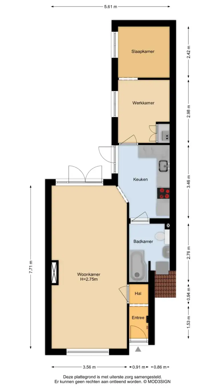 Appartement te koop: Olmenstraat 26ZW, Haarlem